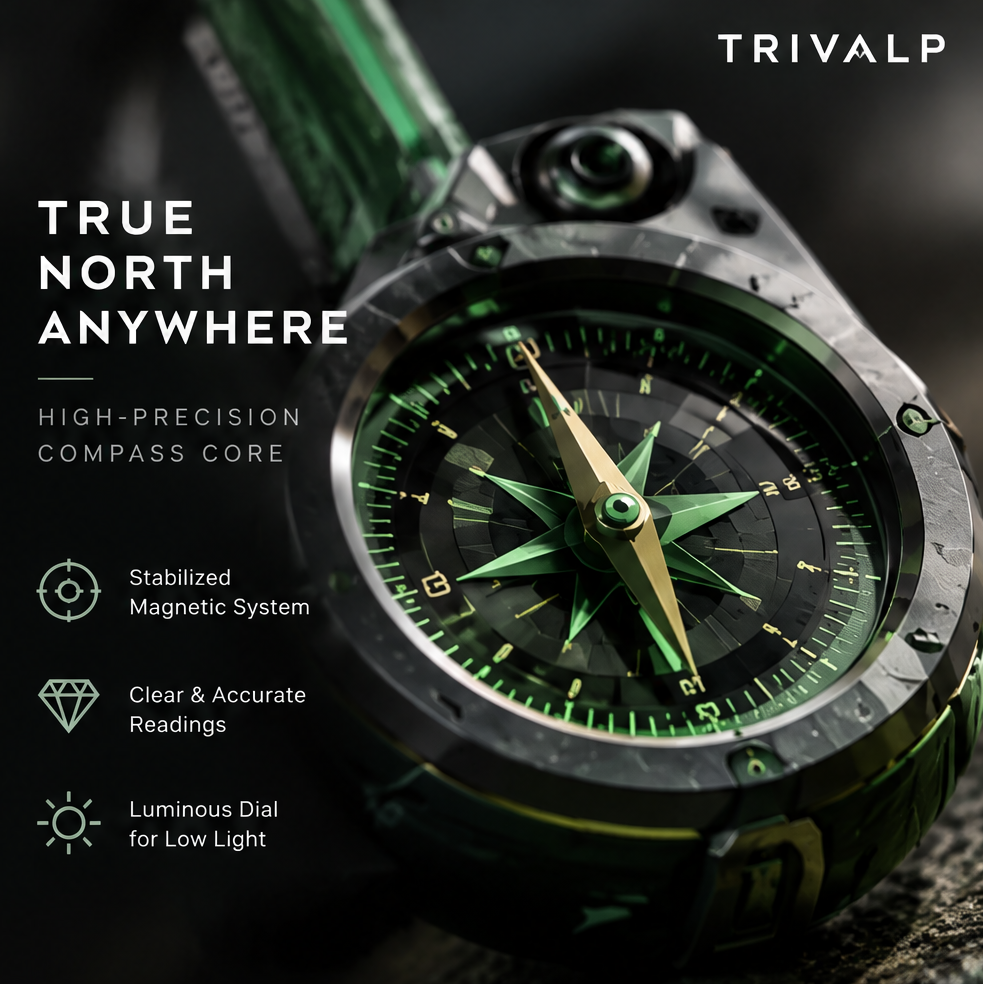 TRIVALP Secure Aluminum Carabiner