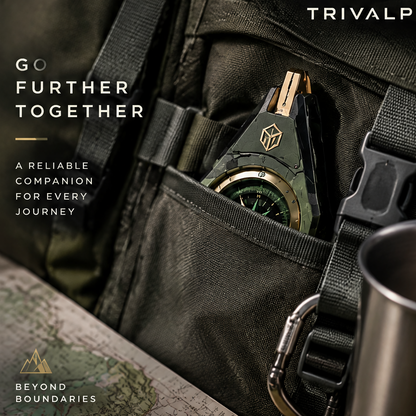 TRIVALP Tripod Stand Precision Field Compass