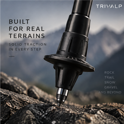 TRIVALP Ergonomic Adjustable Trekking Pole