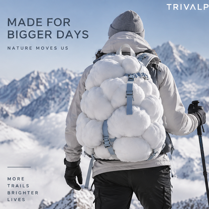 TRIVALP Cloud Sculpted Winter Alpine Backpack