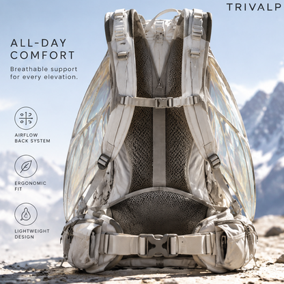 TRIVALP Iridescent Wing Hiking Backpack