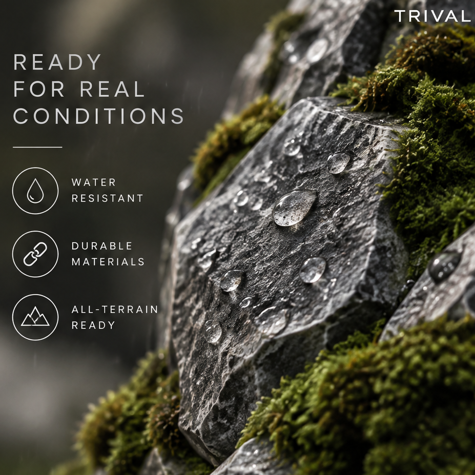TRIVALP Ergonomic Rock Camo Backpack
