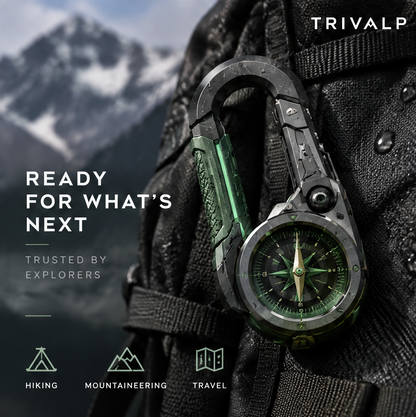 TRIVALP Secure Aluminum Carabiner