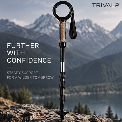TRIVALP Premium Adjustable Trekking Poles