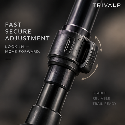 TRIVALP Ergonomic Adjustable Trekking Pole