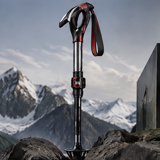 TRIVALP Adjustable Trekking Pole for Lightweight Mountain Hiking