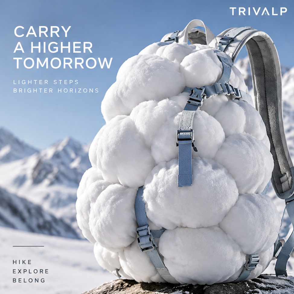 TRIVALP Cloud Sculpted Winter Alpine Backpack