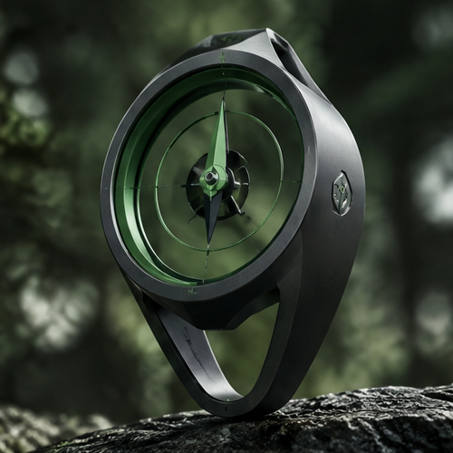 TRIVALP Precision Aluminum Trail Compass