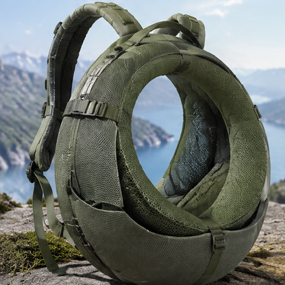 TRIVALP Circular Breathable Hiking Backpack