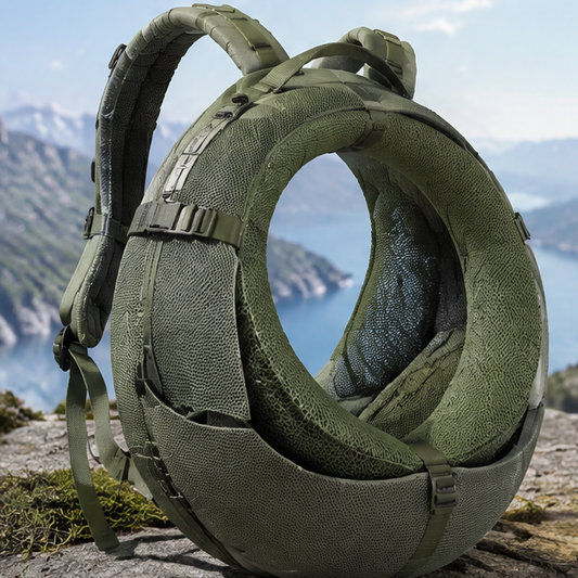 TRIVALP Ergonomic Outdoor Hiking Backpack for Mountain Exploration