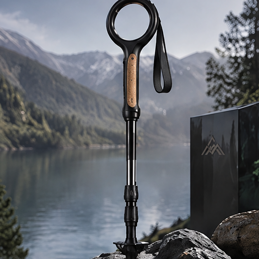 TRIVALP Adjustable Aluminum Trekking Pole